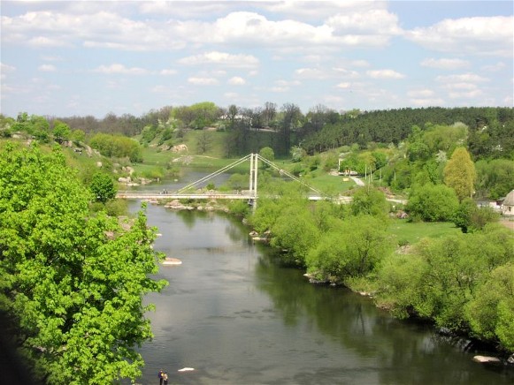 Image - The Sluch River near Novohrad-Volynskyi.